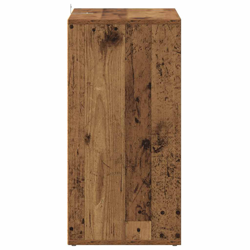 Dulap pentru pantofi 60 x 35 x 70 cm Lemn vechi 20 kg pe raft