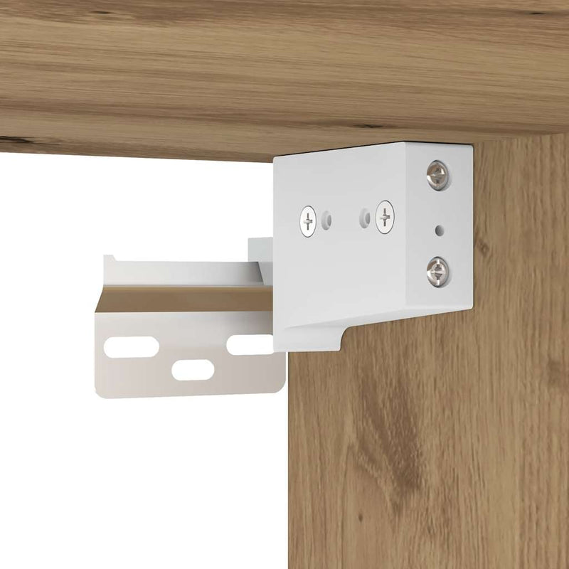 Dulap pentru pantofi 60 x 35 x 70 cm Stejar Artizanal 5 rafturi