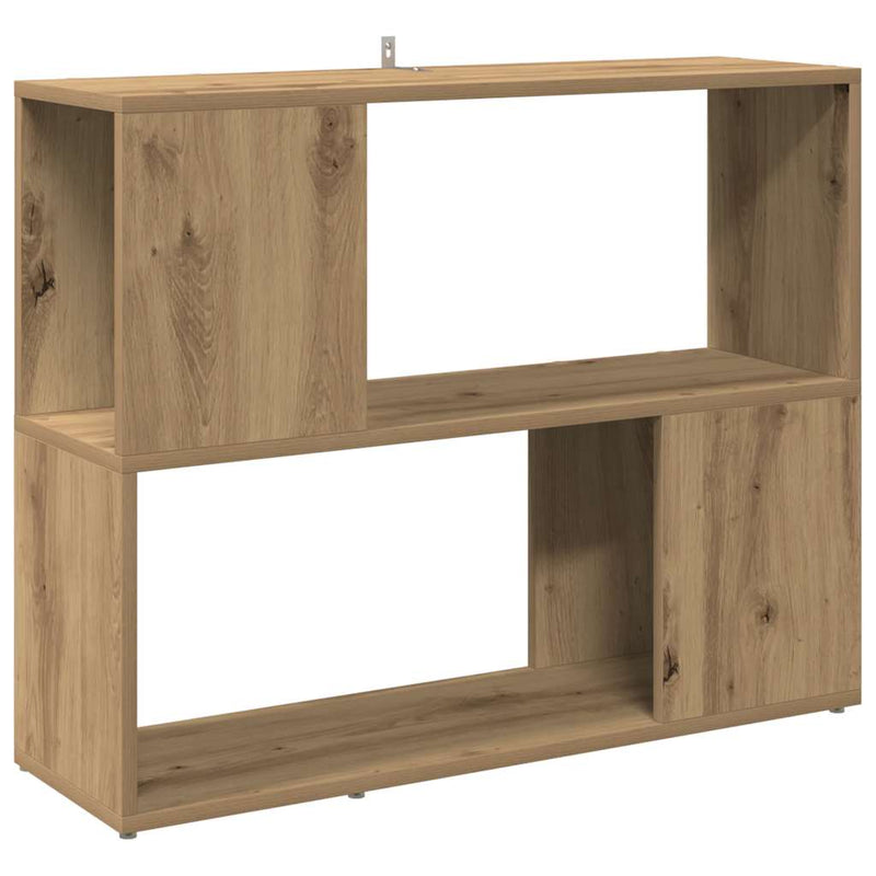 Dulap cu cărți/Separator de cameră Stejar Artisan 80x24x63 cm