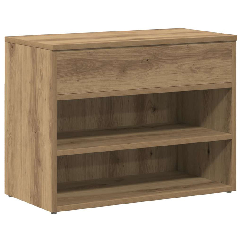 Banchetă pantofar stejar artizanal 60x30x45 cm, lemn prelucrat
