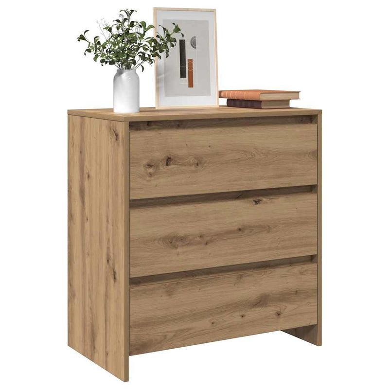 Dulap, stejar artizanal, 70x41x75cm, lemn prelucrat