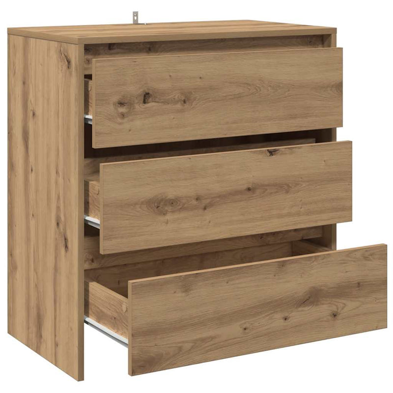 Dulap, stejar artizanal, 70x41x75cm, lemn prelucrat