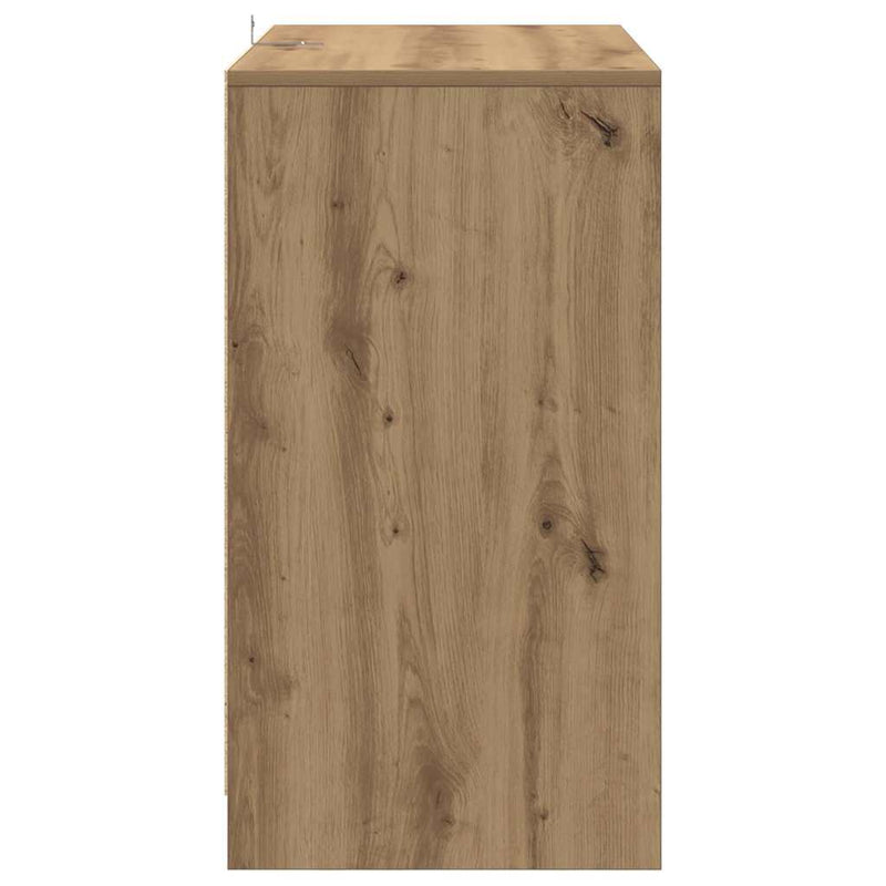 Dulap, stejar artizanal, 70x41x75cm, lemn prelucrat
