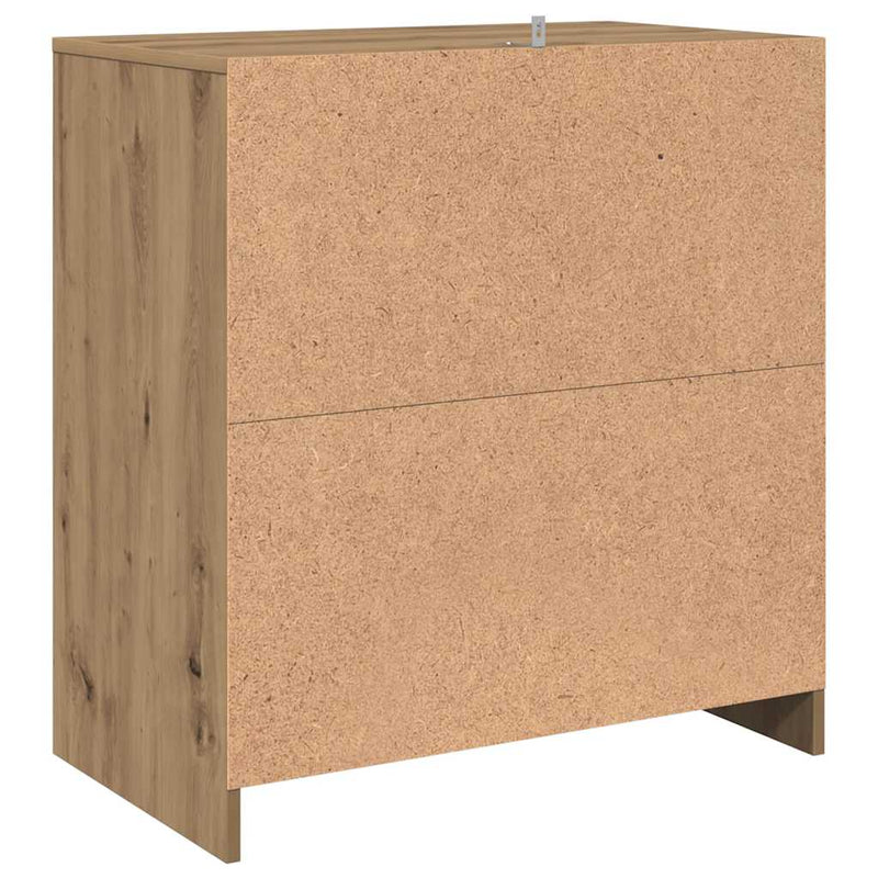 Dulap, stejar artizanal, 70x41x75cm, lemn prelucrat