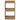 Bibliotecă/Separator de cameră stejar artizanal 40x30x72 cm