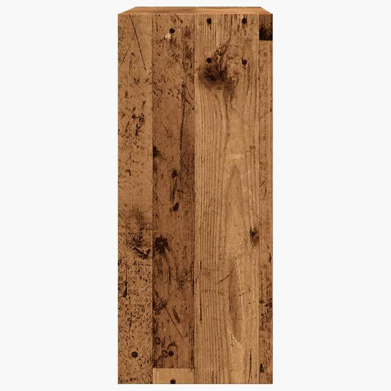 Dulap cu cărți/Separator de cameră Lemn vechi 80x30x72 cm