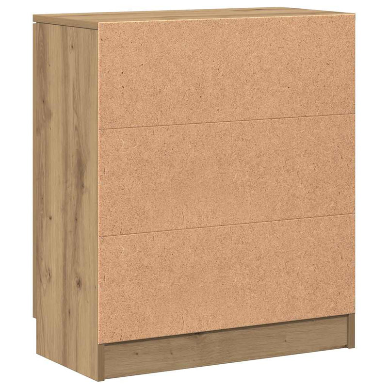 Dulap, stejar artizanal, 60x30x70 cm, lemn prelucrat