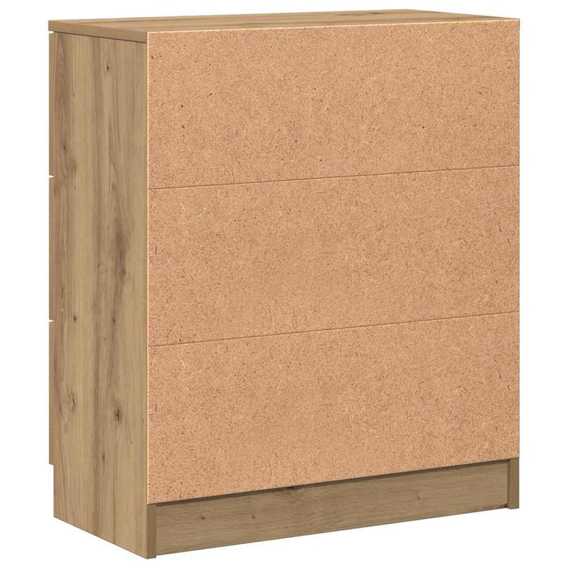 Dulap, stejar artizanal, 60x30x70 cm, lemn prelucrat