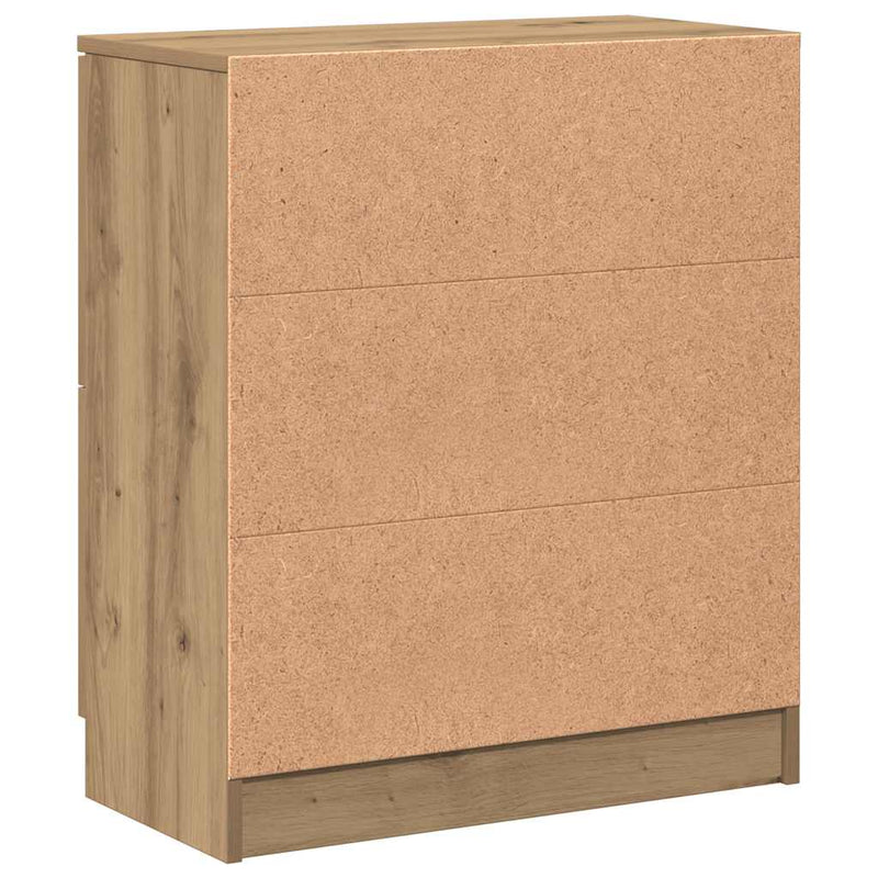 Dulap, stejar artizanal, 60x30x70 cm, lemn prelucrat