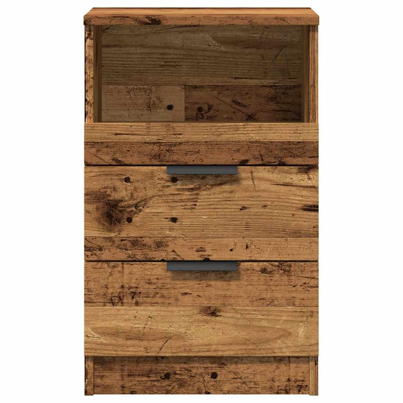 Bedside Cabinet Lemn vechi Medium Engineered wood
