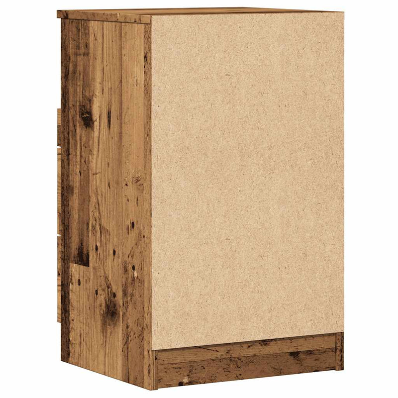 Bedside Cabinet Lemn vechi Medium Engineered wood