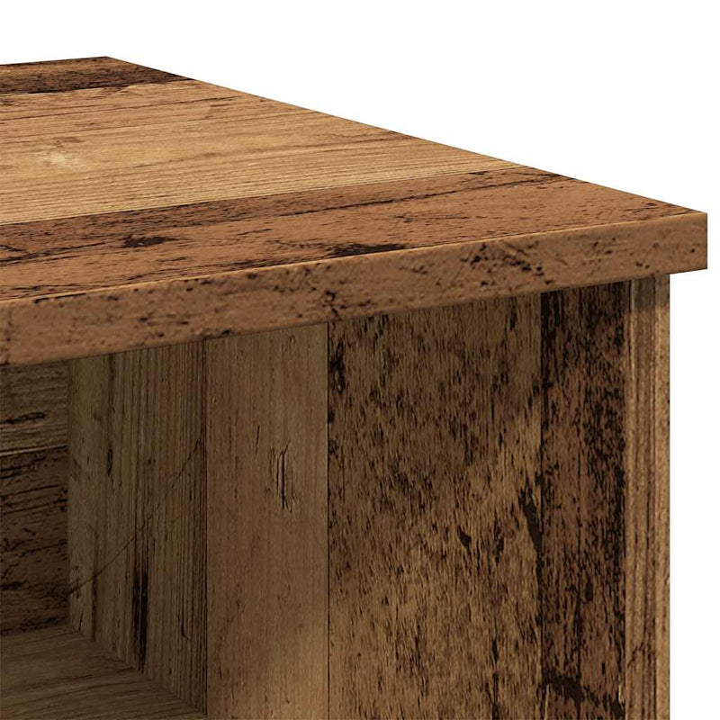 Bedside Cabinet Lemn vechi Medium Engineered wood