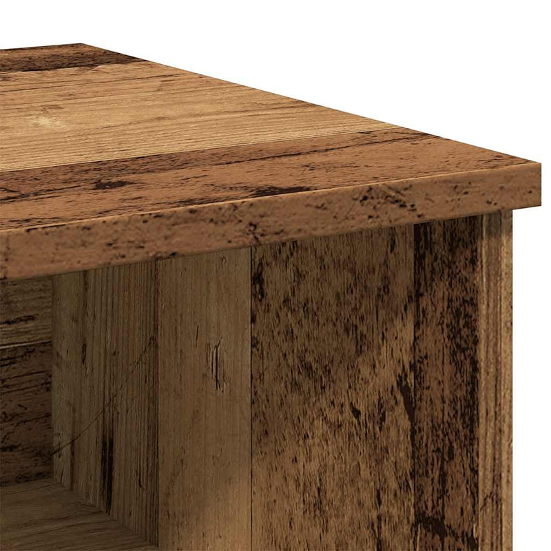 Bedside Cabinet 2 buc. Lemn vechi Small Engineered wood