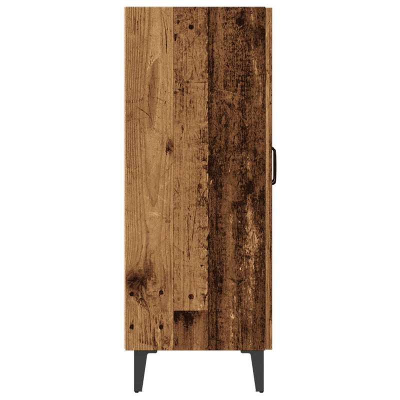 Servantă, lemn vechi, 70x34x90 cm, lemn prelucrat