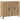 Dulap, stejar artizanal, 90x34x80 cm, lemn prelucrat