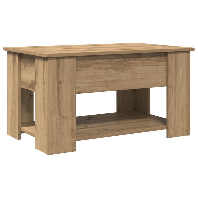 Masuta de cafea Artisan Stejar 79x49x41 cm Lemn prelucrat