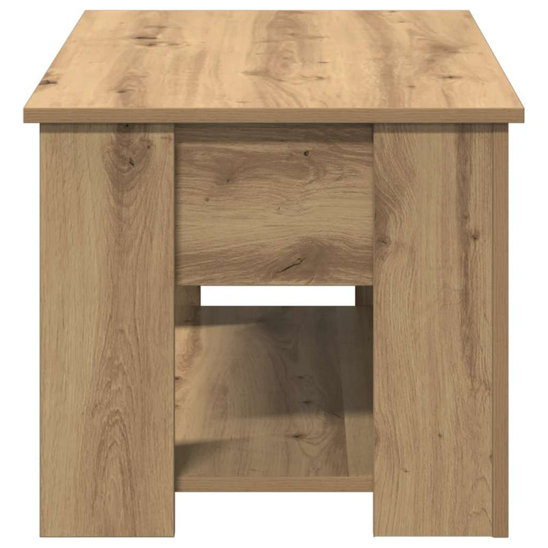 Masuta de cafea Artisan Stejar 79x49x41 cm Lemn prelucrat