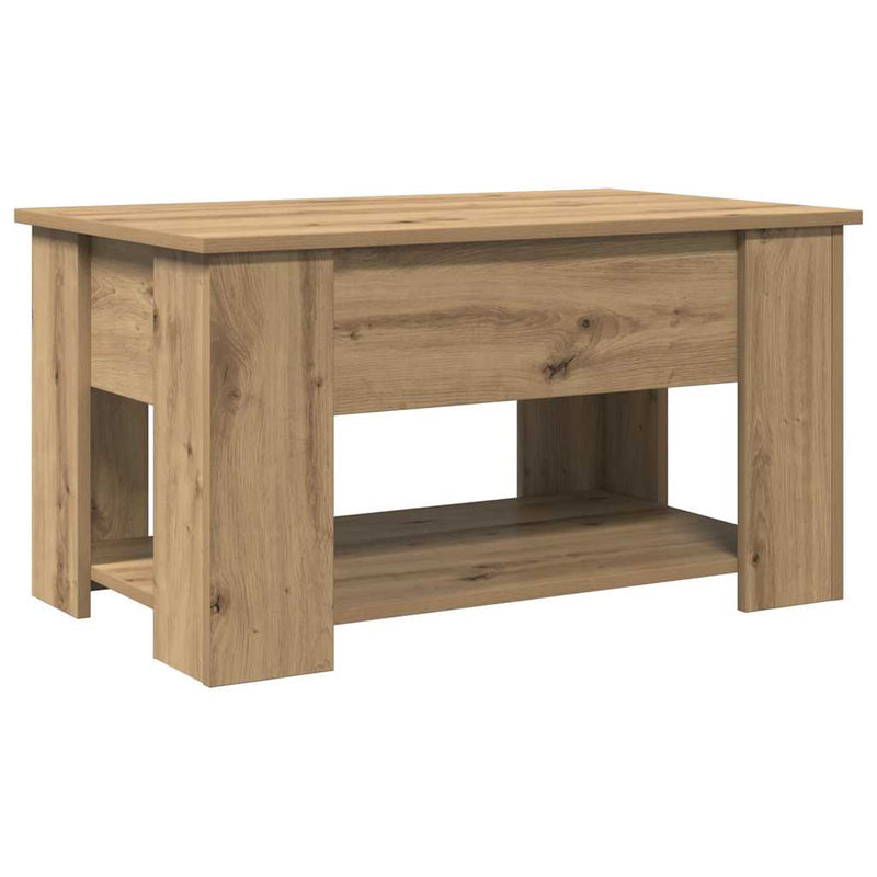 Masuta de cafea Artisan Stejar 79x49x41 cm Lemn prelucrat