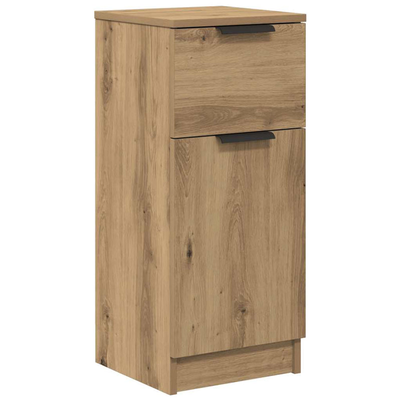 Dulap, stejar artizanal, 30x30x70 cm, lemn prelucrat