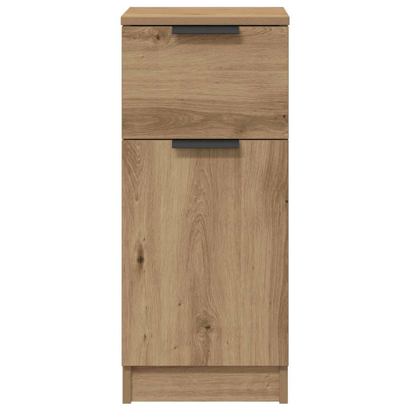 Dulap, stejar artizanal, 30x30x70 cm, lemn prelucrat