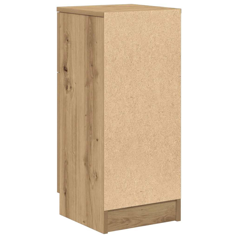 Dulap, stejar artizanal, 30x30x70 cm, lemn prelucrat