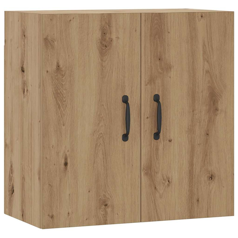 Dulap de perete, stejar artizanal, 60x31x60 cm, lemn prelucrat