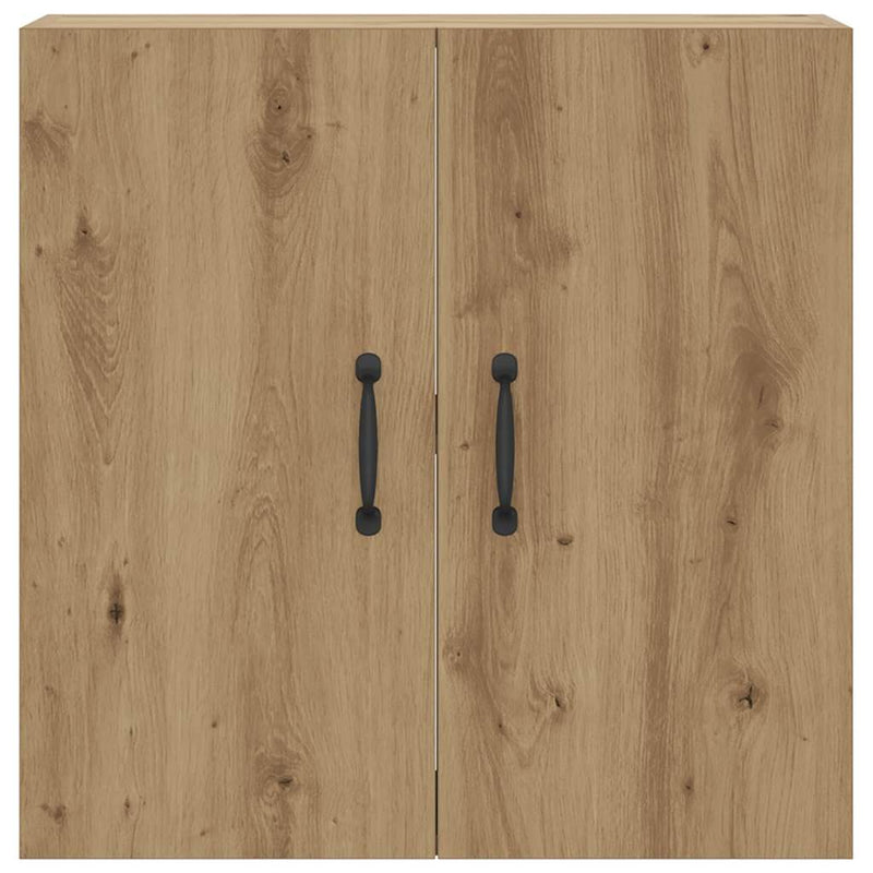 Dulap de perete, stejar artizanal, 60x31x60 cm, lemn prelucrat