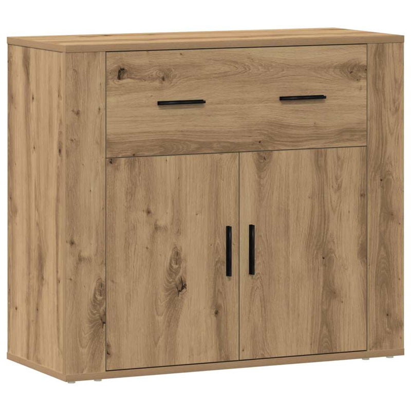 Dulap, stejar artizanal, 80x33x70 cm, lemn prelucrat