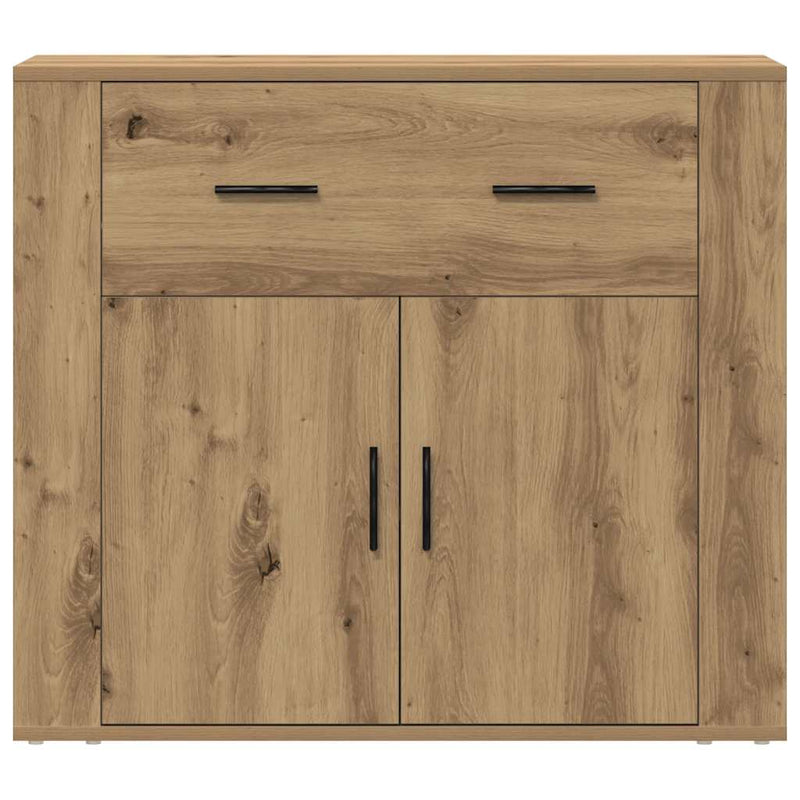 Dulap, stejar artizanal, 80x33x70 cm, lemn prelucrat