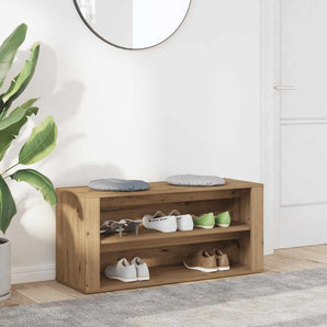 Banchetă pantofar stejar artizanal 100x35x45 cm, lemn prelucrat