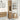 Dulap de baie, stejar artizanal, 30x30x190 cm, lemn prelucrat