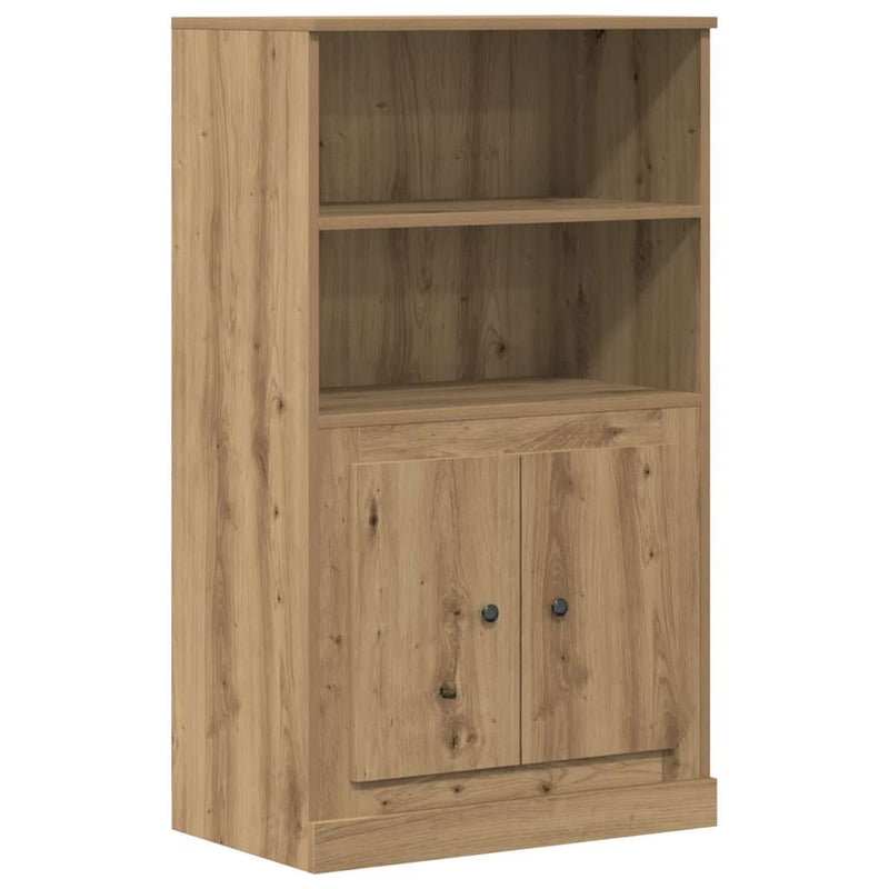Dulap înalt, stejar artizanal, 60x35,5x103,5 cm, lemn prelucrat