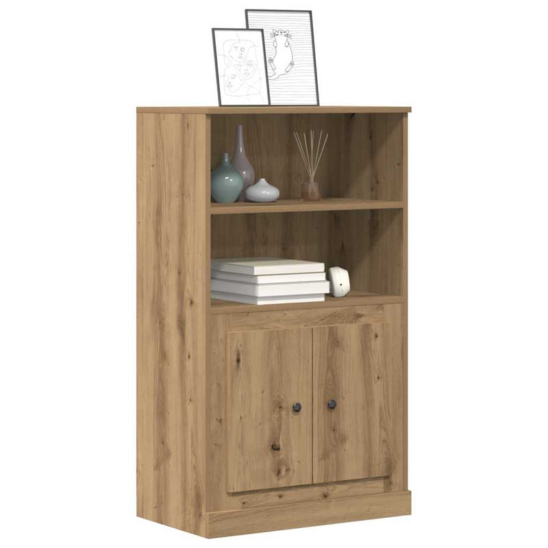 Dulap înalt, stejar artizanal, 60x35,5x103,5 cm, lemn prelucrat