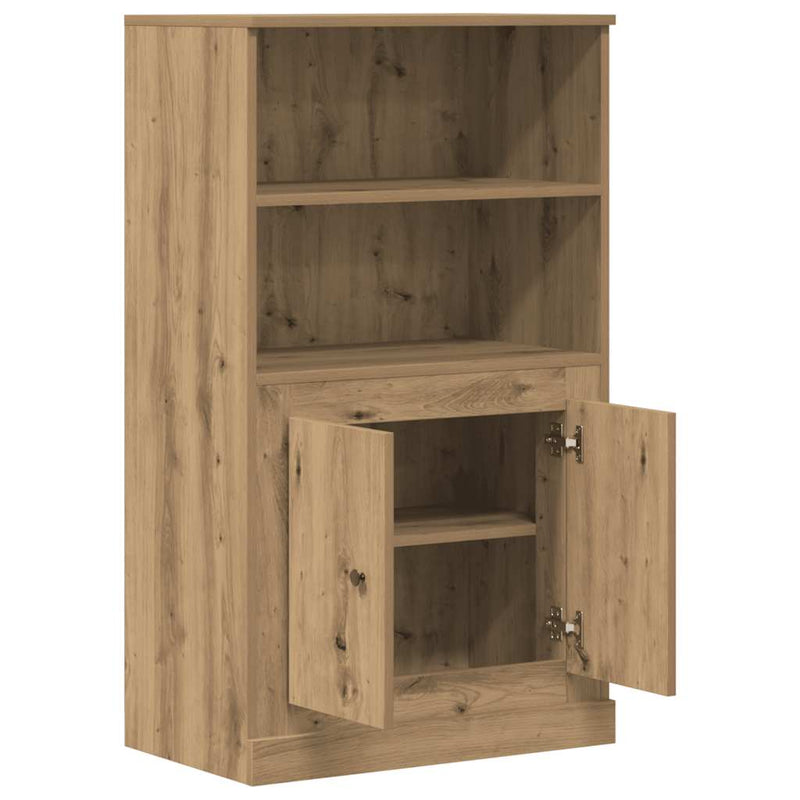 Dulap înalt, stejar artizanal, 60x35,5x103,5 cm, lemn prelucrat