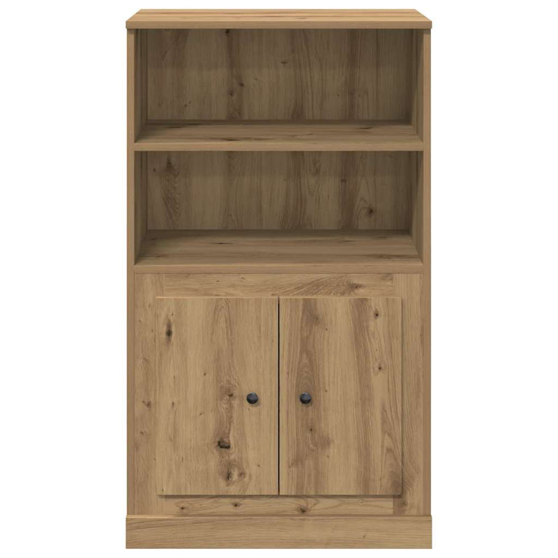 Dulap înalt, stejar artizanal, 60x35,5x103,5 cm, lemn prelucrat
