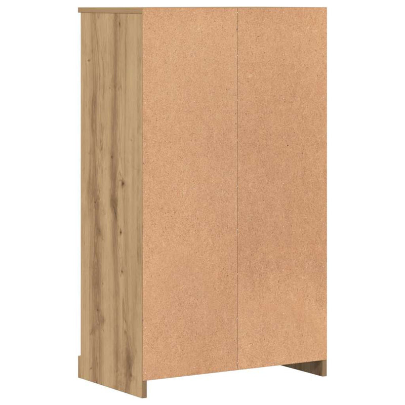 Dulap înalt, stejar artizanal, 60x35,5x103,5 cm, lemn prelucrat