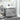 Dulap de baie, gri beton, 65x33x60 cm, lemn prelucrat