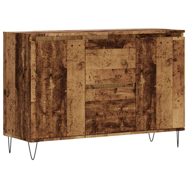 Servantă, lemn vechi, 101,5x35x70 cm, lemn prelucrat