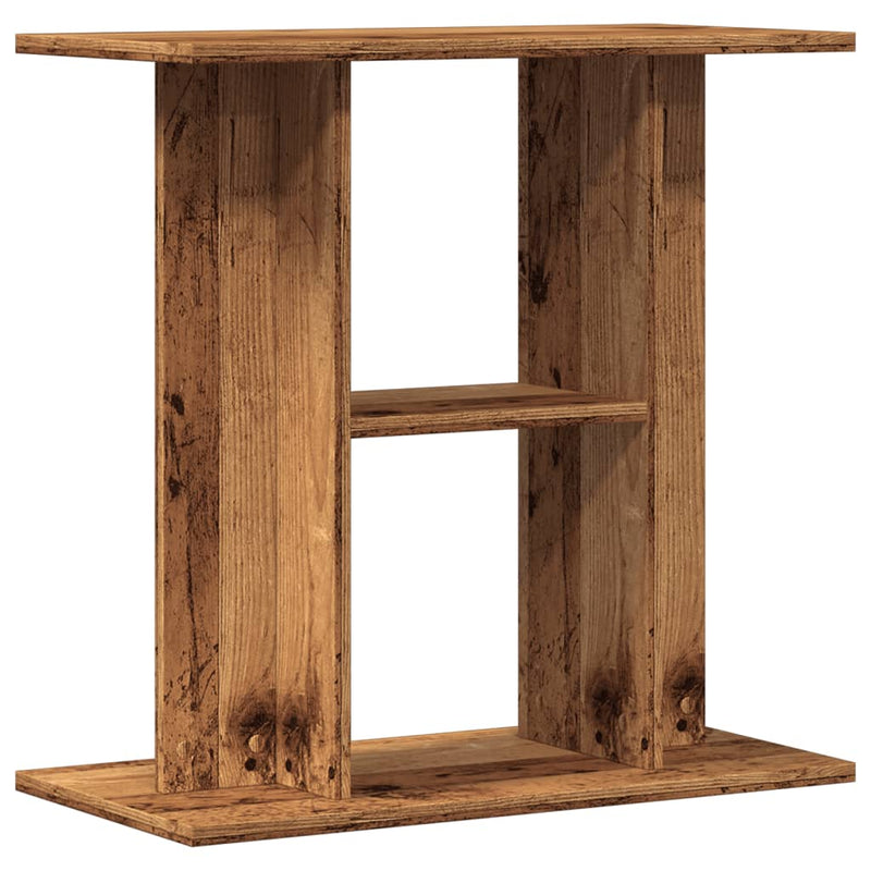 Suport pentru acvariu, lemn vechi, 60x30x60 cm, lemn stratificat