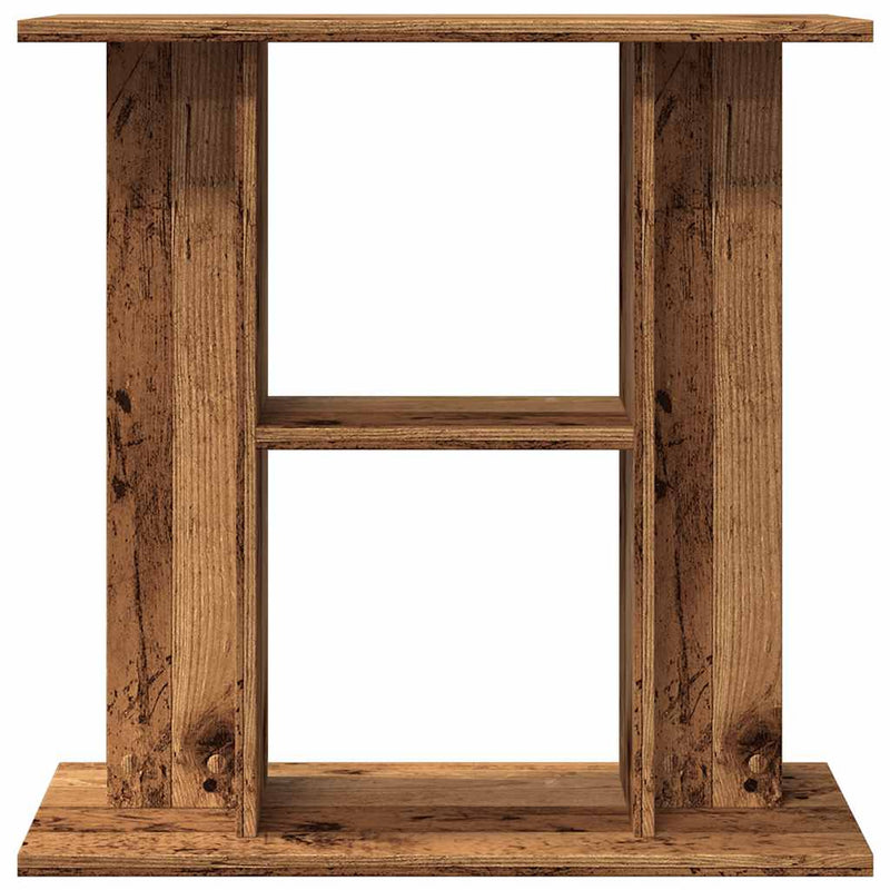 Suport pentru acvariu, lemn vechi, 60x30x60 cm, lemn stratificat