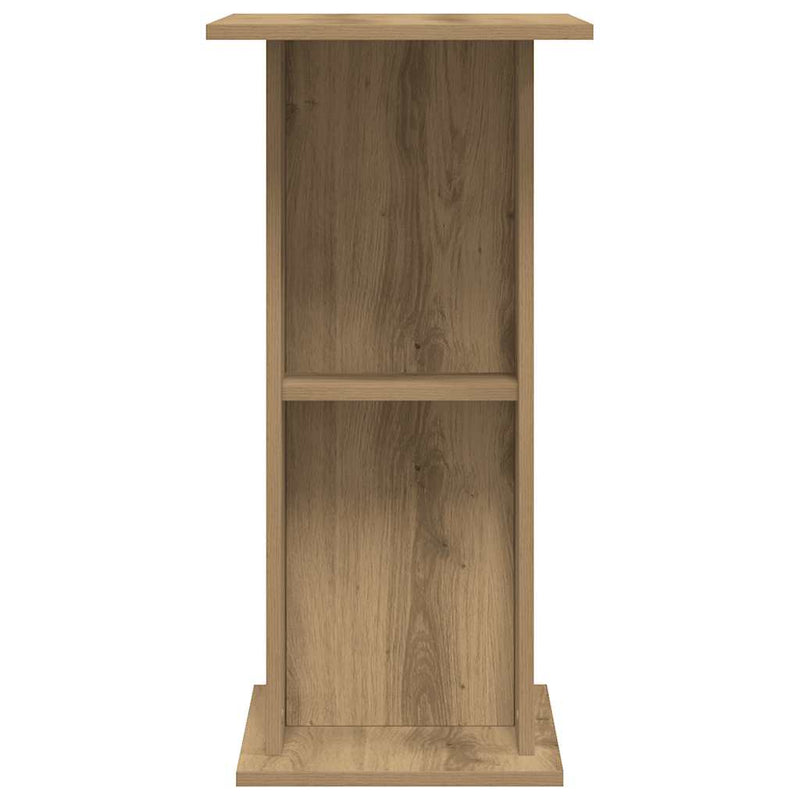 Suport pentru acvariu, lemn stratificat, stejar artizanal, 36x60,5x72,5 cm