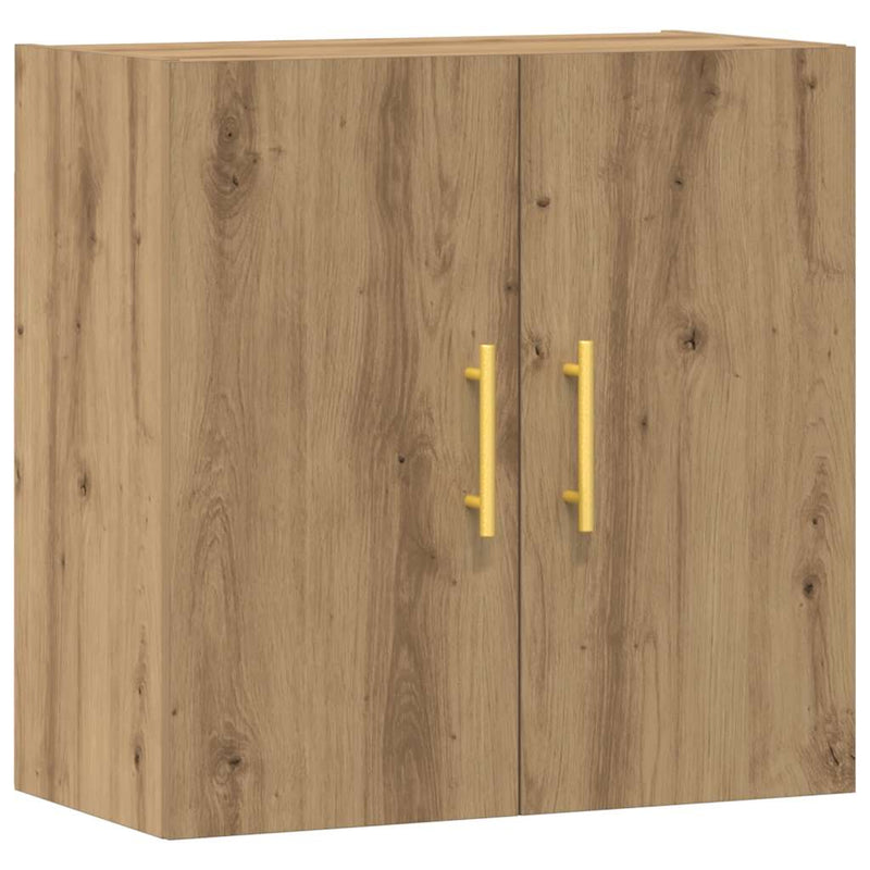 Dulap de perete, stejar artizanal, 60x31x60 cm, lemn prelucrat