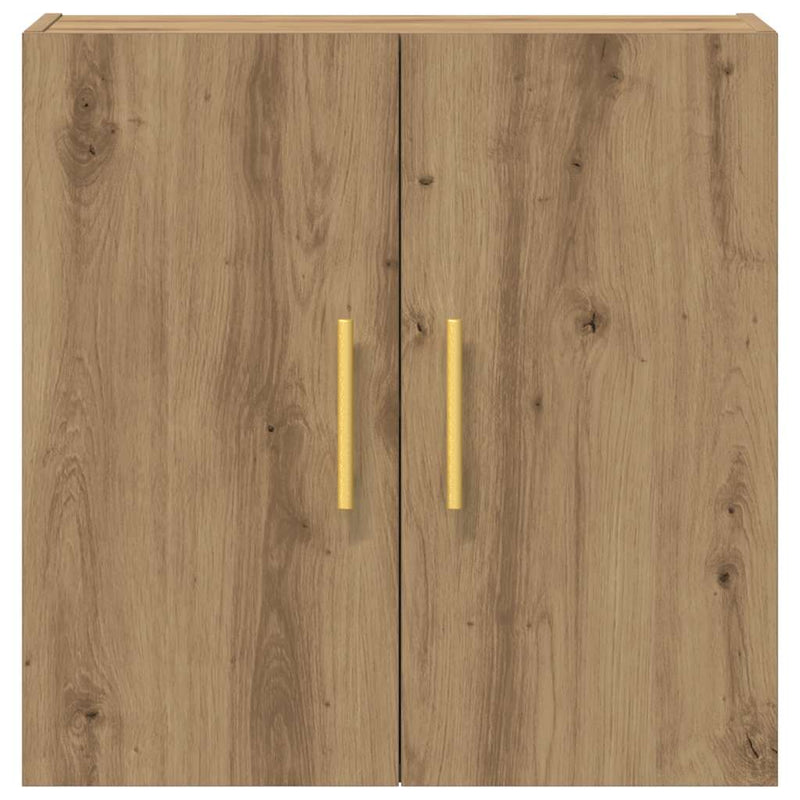 Dulap de perete, stejar artizanal, 60x31x60 cm, lemn prelucrat