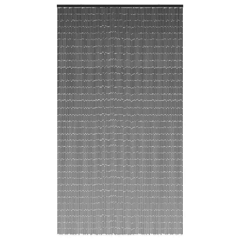 Perdele ușă cu insecte gri închis 120x220 cm bambus