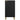 Dulap, negru, 40x33x75 cm, lemn prelucrat