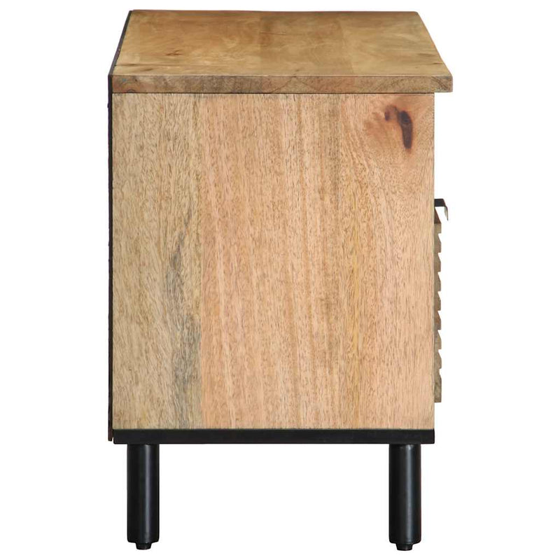 Dulap TV maro 100x33x46 cm lemn masiv de mango