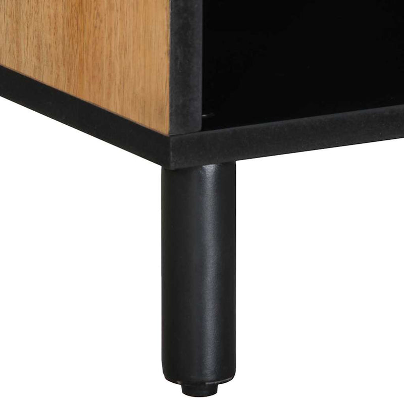 Dulap TV maro 100x33x46 cm lemn masiv de mango
