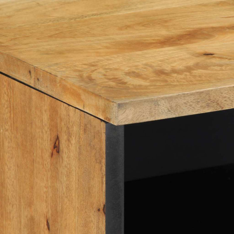 Dulap TV maro 100x33x46 cm lemn masiv de mango