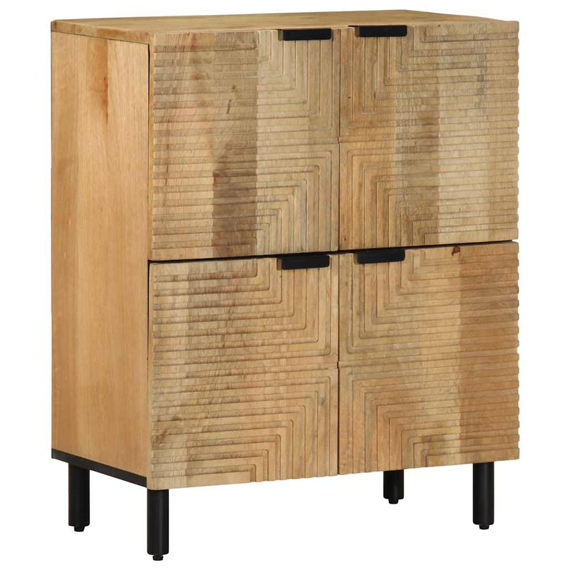 Bufetă maro 60x33x75 cm lemn masiv de mango