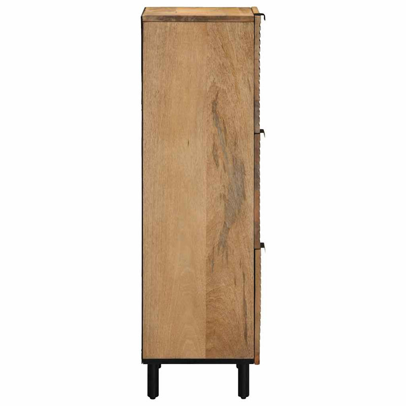 Dulapul maro 40x33x110 cm lemn masiv de mango